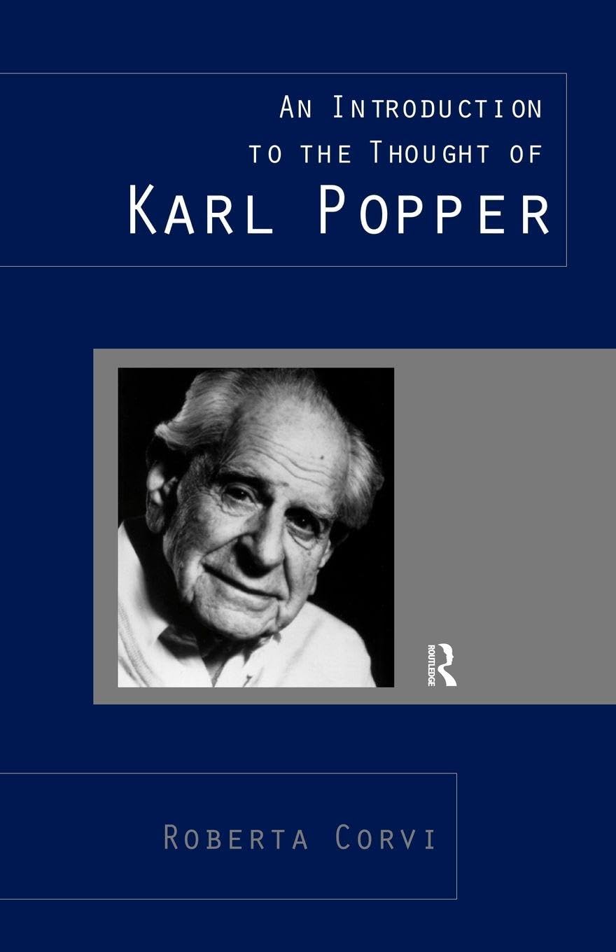 An Introduction to the Thought of Karl Popper by Roberta Corv... - 9780415129572