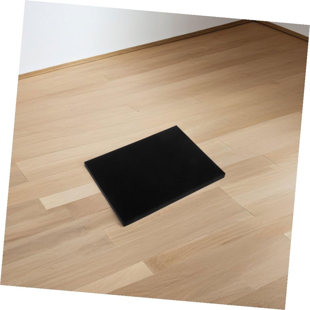 Plaques de Mousse D'emballage 405x305x25 Mm Noires, Coussins Épais de Rembourrage pour Expédition, Inserts de Protection Adaptables pour Matériel Fragile, Fournitures D'emballage