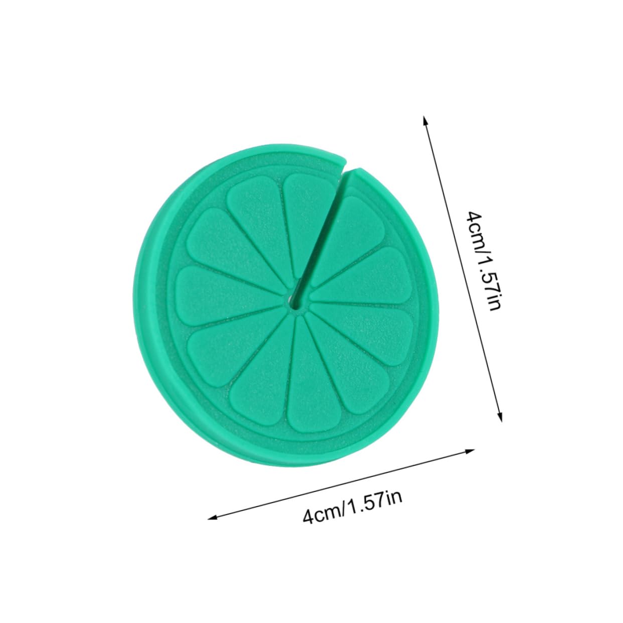 VINTORKY 6Pcs Silicone Fruit Drink Marker for Glass Cups Identifier for Parties Bars and Celebrations Adds Fun to Beverages and Cocktails