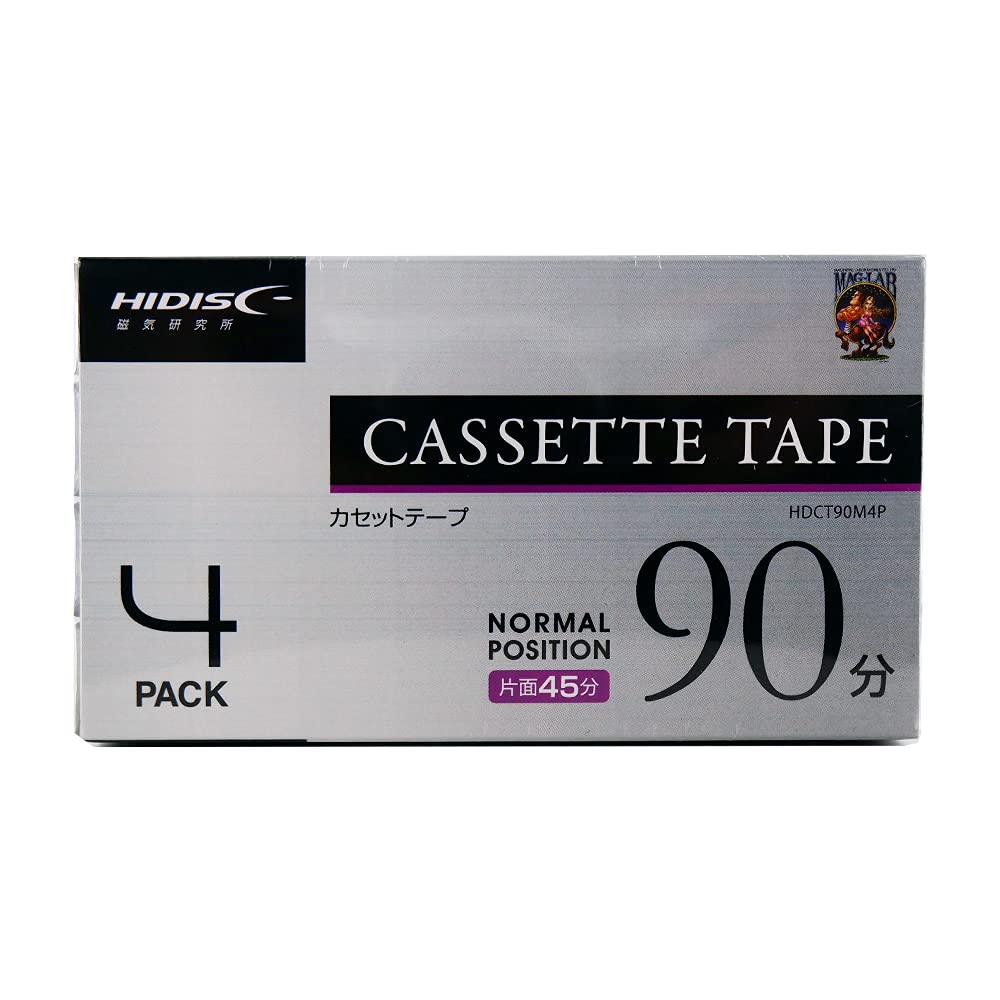 Amazon | HIDISC 音楽用カセットテープ ノーマルポジション 90分