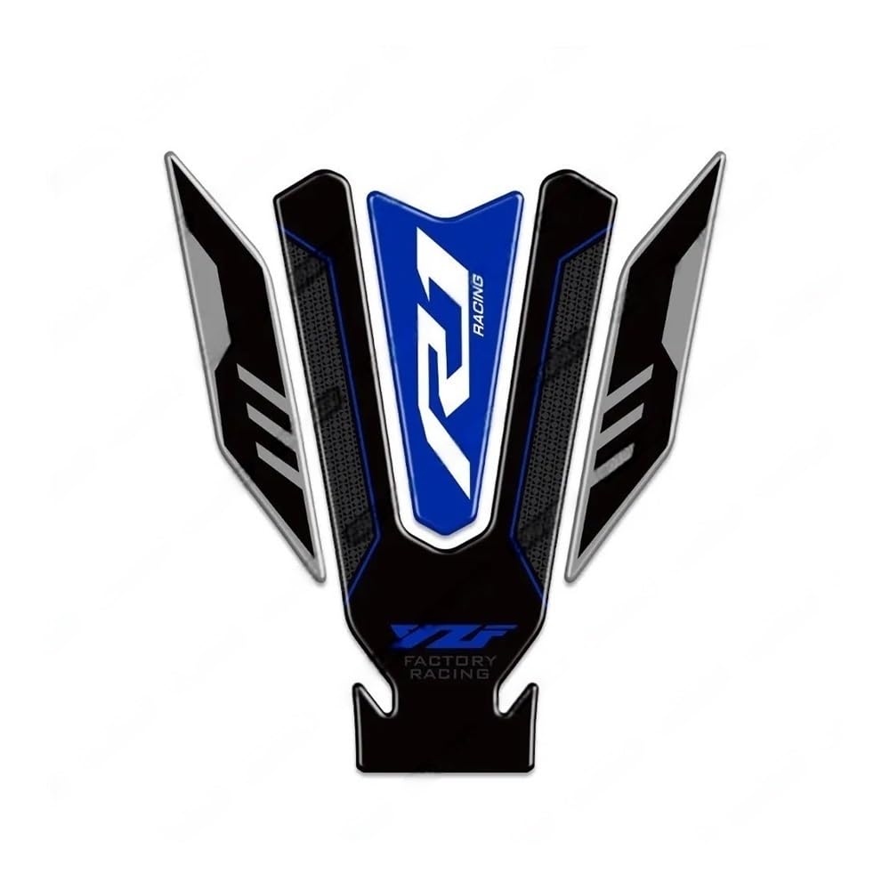 Motorcycle Fuel Tank Pad Stickers Tank Protector Decals for Ya&maha YZF R1 R1M YZFR1 2015-2023 Tanks Pad Protector