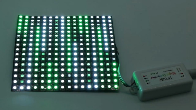 Image of 2-Pack SP105E LED Controller, Ws2812b Led Bluetooth Controller for Ws2811 SK6812 APA102 Smart IC Lights, DC5-24V Addressable LED Pixel Controller with 100+ Effects