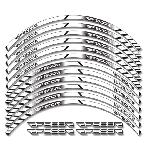 Autocollants roue moto réfléchissante pour jante Suzuki RF-900R