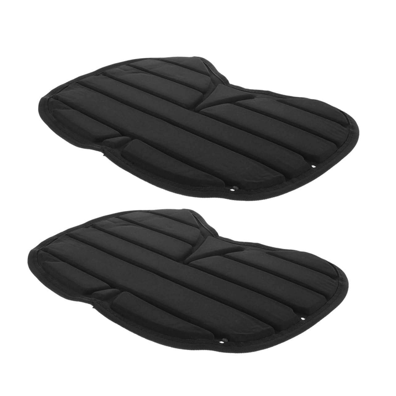 Cuscino per Sedile da Kayak 2 Pezzi, Nero in Spugna