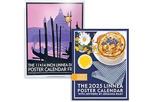 Johanna Riley's Poster Calendar Frame Set for 2025