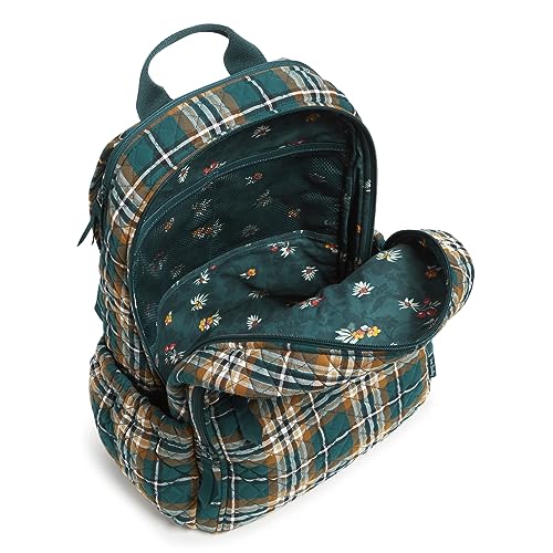 Image of Cotton Campus Backpack, Orchard Plaid
