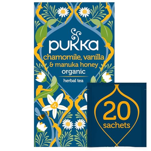 Pukka Herbal Teas -Chamomile, Vanilla & Manuka Honey 20 Bags Pukka Herbal Teas -Chamomile, Vanilla & Manuka Honey 20 Bags