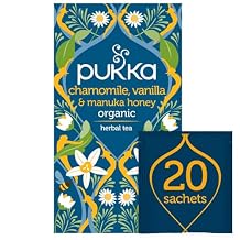 Pukka Herbal Teas -Chamomile, Vanilla & Manuka Honey 20 Bags
