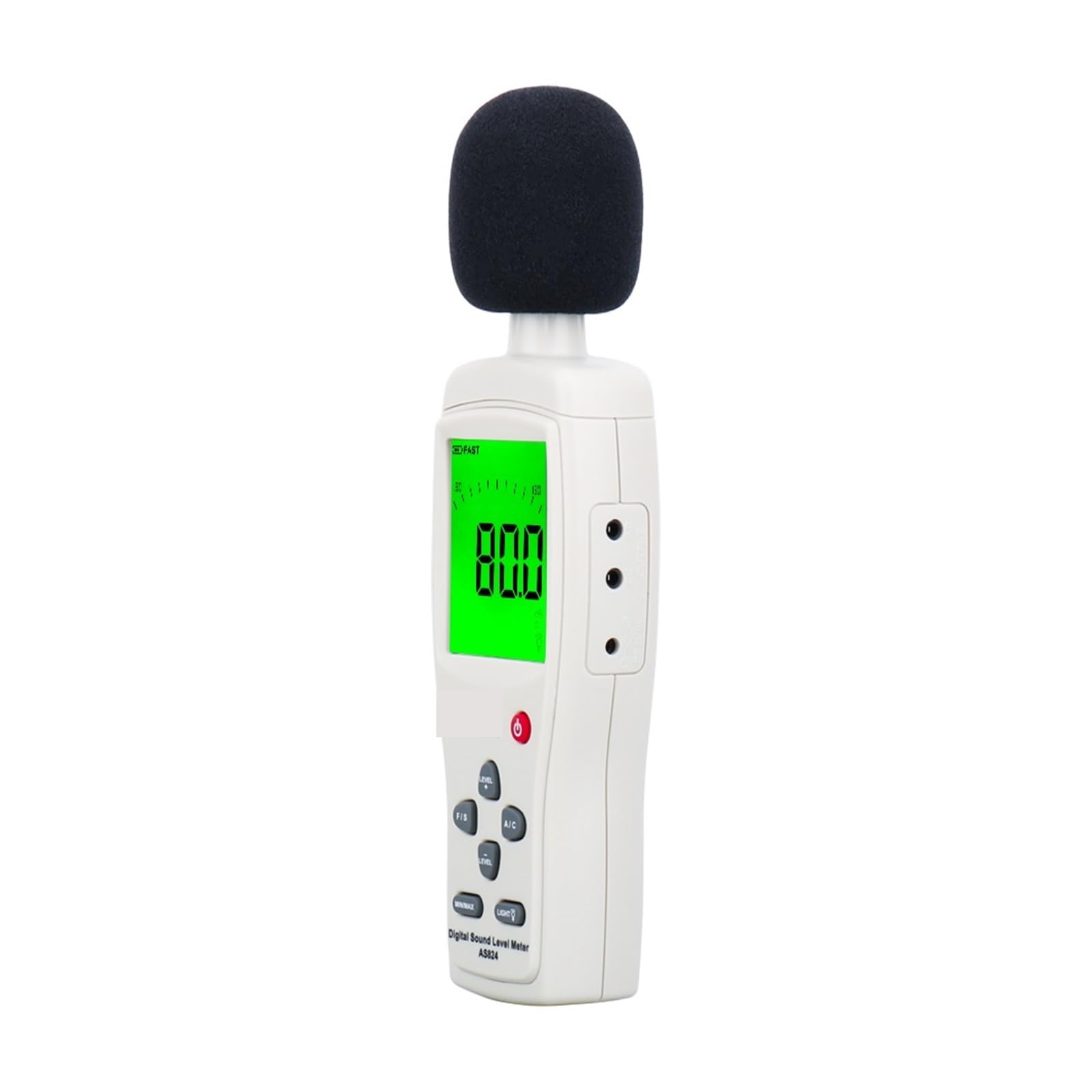 Mini Medidor De Nivel Ruido Sonido Digital/medidor Decibelios Probador Presión 30~130 DBA 35 130dBC Db Sensor Inteligente PrecisióN Extremadamente Alta