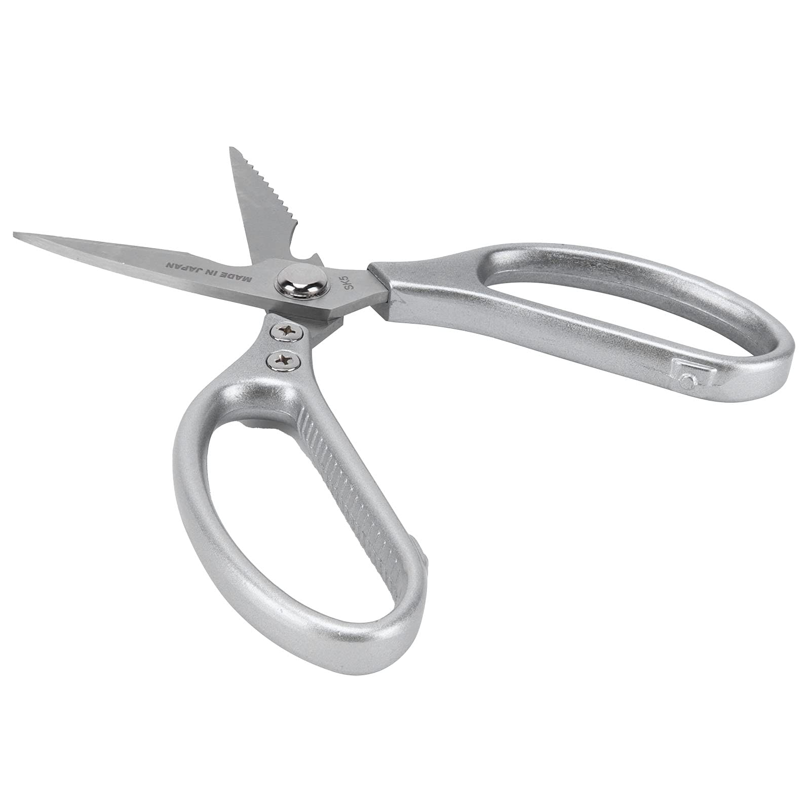 Jelquix Stainless Steel Chef's Shears For Poultry Fish Bbq,Household -Kitchen Scissors,Heavy Duty,Barbecue,8Oz