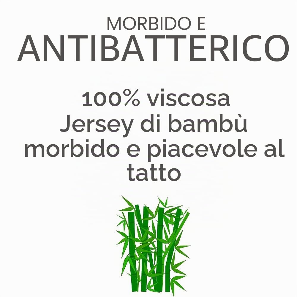 Lenzuolo con angoli 160 x 200 cm, matrimoniale king size 160 x 200 cm, bambù ipoallergenico, bianco, elastico traspirante, sonno salutare, marca Easy dort | Oeko-Tex Made in Europe