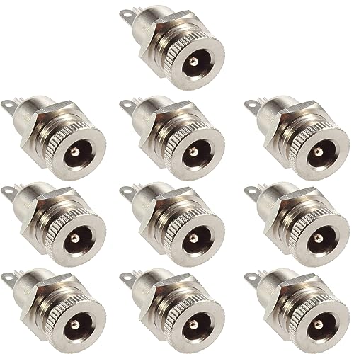 10PCS 5.5 x 2.1mm DC-099 Conector de alimentación DC hembra miniatura 1