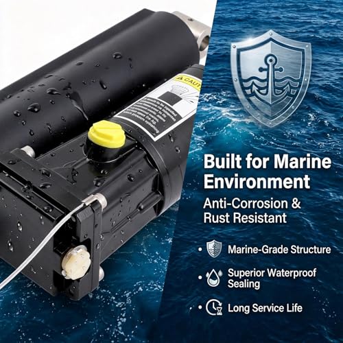 Image of 8M0055011 830150T10 8M0055006 Electrically Hydraulic Power Trim &Tilt Compatible with Mariner Mercury Outboard 40-60HP