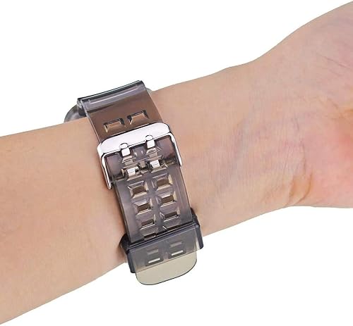 Miniatura 7 de Wrist-B Compatible con Apple Watch Band de 1.772 pulgadas, 1.732 pulgadas, 1.654 pulgadas, 1.614 pulgadas, 1.575 pulgadas, 1.496 pulgadas, correa de