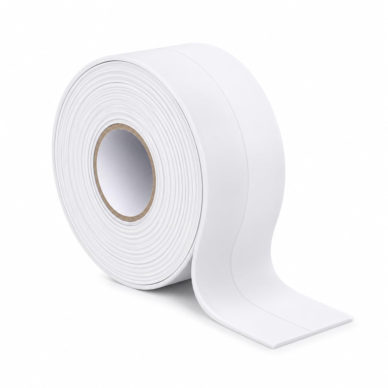 PARVY PVC Self-Adhesive Wall Sealing Tape Wall Corner Line Sticking Strip Pot Gap Corner Line Mildew-proof Sticker Kitchen Sink Bathroom Crack Repair Caulk Tape (1 Pcs Color: White)-image-1