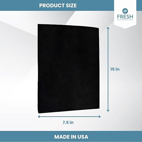 Miniatura 4 de Filtro de repuesto de carbón activado para modelos de CA portátiles Whynter ARC‑14S / ARC‑14SH / ARC‑141BG (ARC‑CF‑14S) – Control de olores y COV