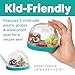 Creativity for Kids Make Your Own Under the Sea Water Globes - Make 3 DIY Snow Globes, Arts and Crafts for Boys and Girls, Kids Activities and Birthday Gifts for Ages 6-8+