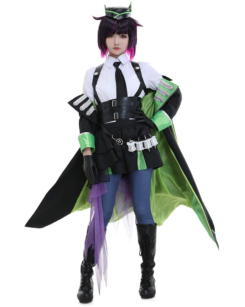 CoskidzWome's Diasomnia Lilia Vanrouge Cosplay Costume Coat Outfit (multicolored, Large)