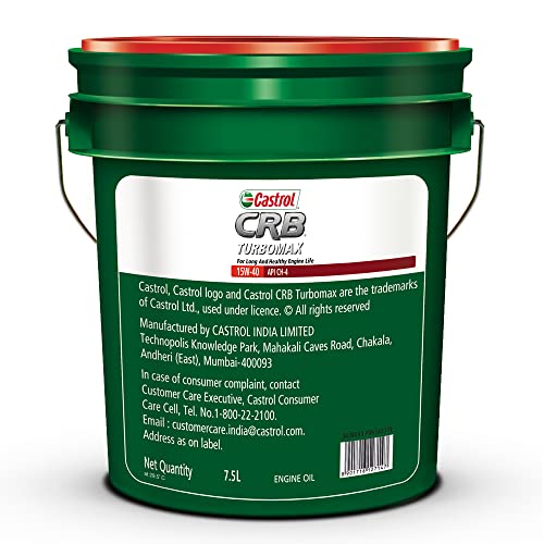 Image of Castrol CRB TURBOMAX 15W-40 CH-4 Diesel Engine Oil for Commercial and Heavy Duty Vehicles