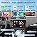 Naifay Android Car Radio for Mazda 3 2009 2010 2011 2012 2013 with Wireless CarPlay Android Auto, 9inch IPS Touch Screen for Mazda 3 Car Stereo with Bluetooth/GPS/WiFi/SWC/Split Screen/Backup Camera