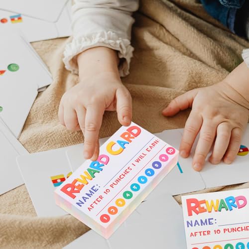Tarjetas de Recompensa MAGICLULU en Papel Blanco para Estudiantes y Profesores en Aula, 300 Uds 6