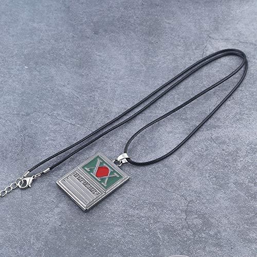 HxH License Pendant Necklace - Killua GON Anime Chains - Halloween Costume Gifts for Women Men and Fans3