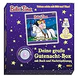  Bibi & Tina: Deine große Gutenacht-Box mit Buch und Nachttischlampe: Gutenachtgeschichtenbuch mit zusammenbaubarer Nachttischlampe in Geschenkbox