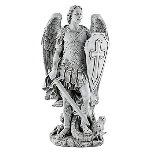Estatua de Arcángel San Miguel Guerrero 24 pulgadas