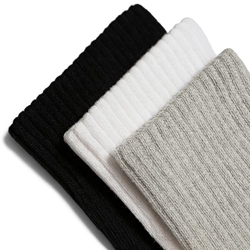 Men’s Cotton Ankle Socks Size 7-12 – 6 Pairs Black White Grey – Soft Breathable Casual Sports Work Everyday Socks4