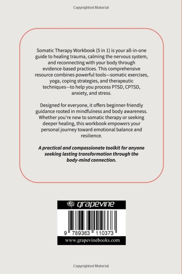 Somatic Therapy Workbook (5 in 1): Toolbox + Exercises + Coping Skills + Yoga + Healing: Beginner's Guide for Healing, Nervous System Regulation, ... For Men & Women (Healing Holistically Books) image 3