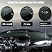 OYVDUAZB Fit for Kia Pegas 2017-2020,Car Dashboard Cover,Black Dash Mat Dashboard Cover,Anti-Slip Dash Pad Protective Cover