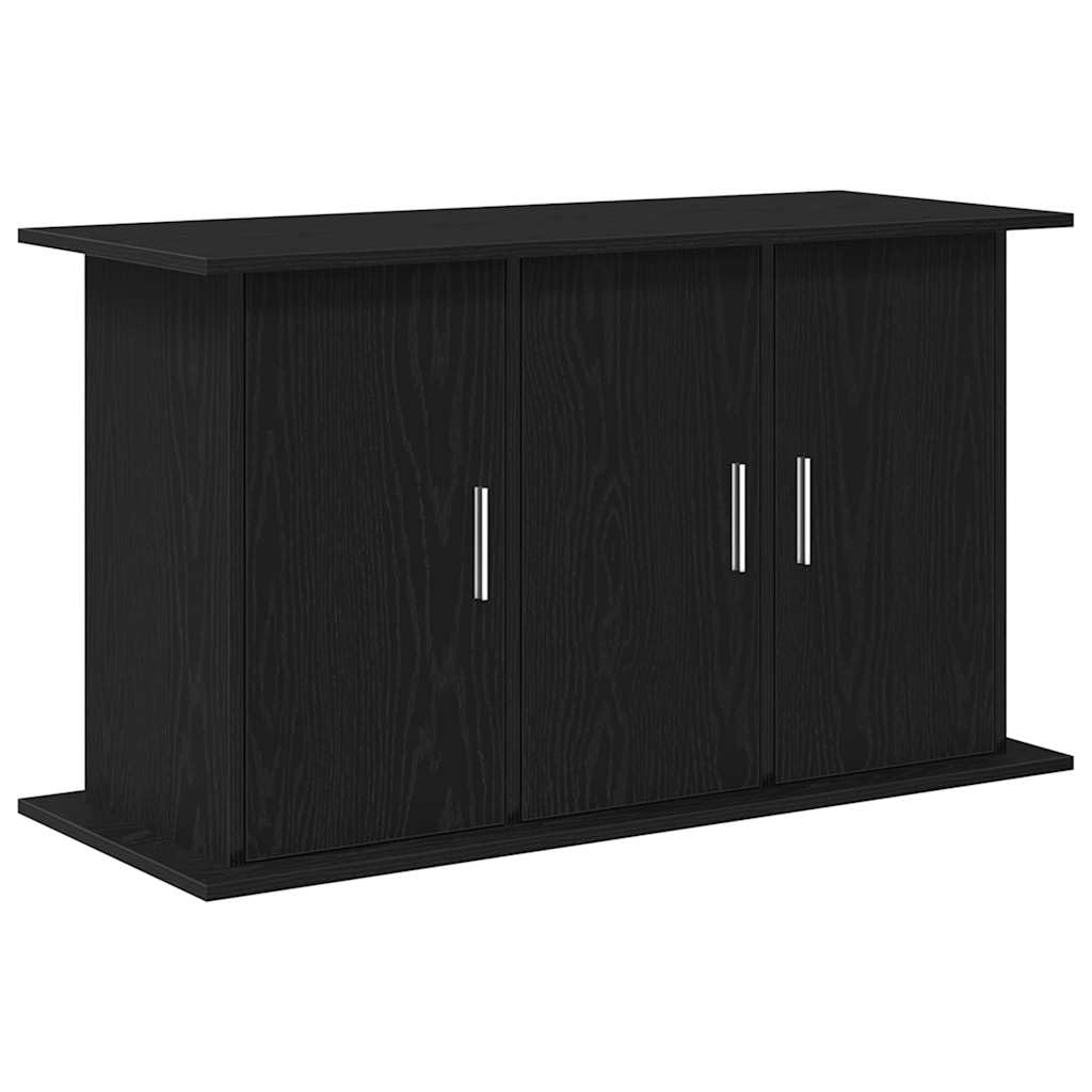 vidaXL Support d'aquarium Chêne Noir 101 x 41 x 58 cm Bois d'ingénierie