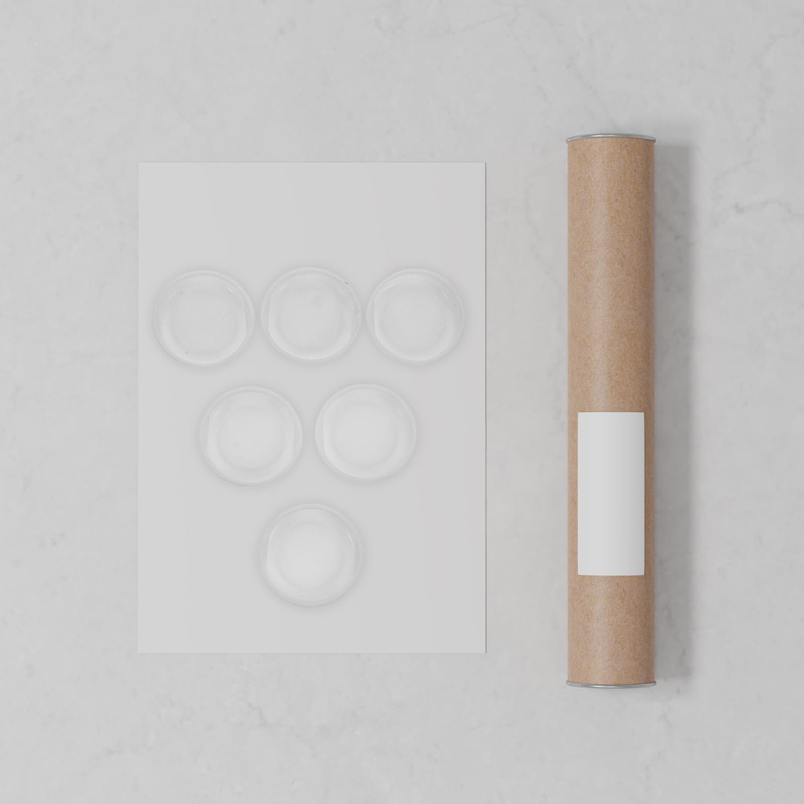 Beavorty Kunststoff Verschlusskappen Weiß 30 Stück 50mm für Multifunktionale Kartonröhren und Papierhülsen Bastel und Versandzubehör