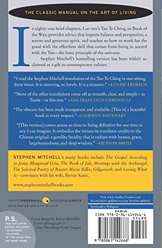 Tao Te Ching: A New English Version (Perennial Classics) #TOP1