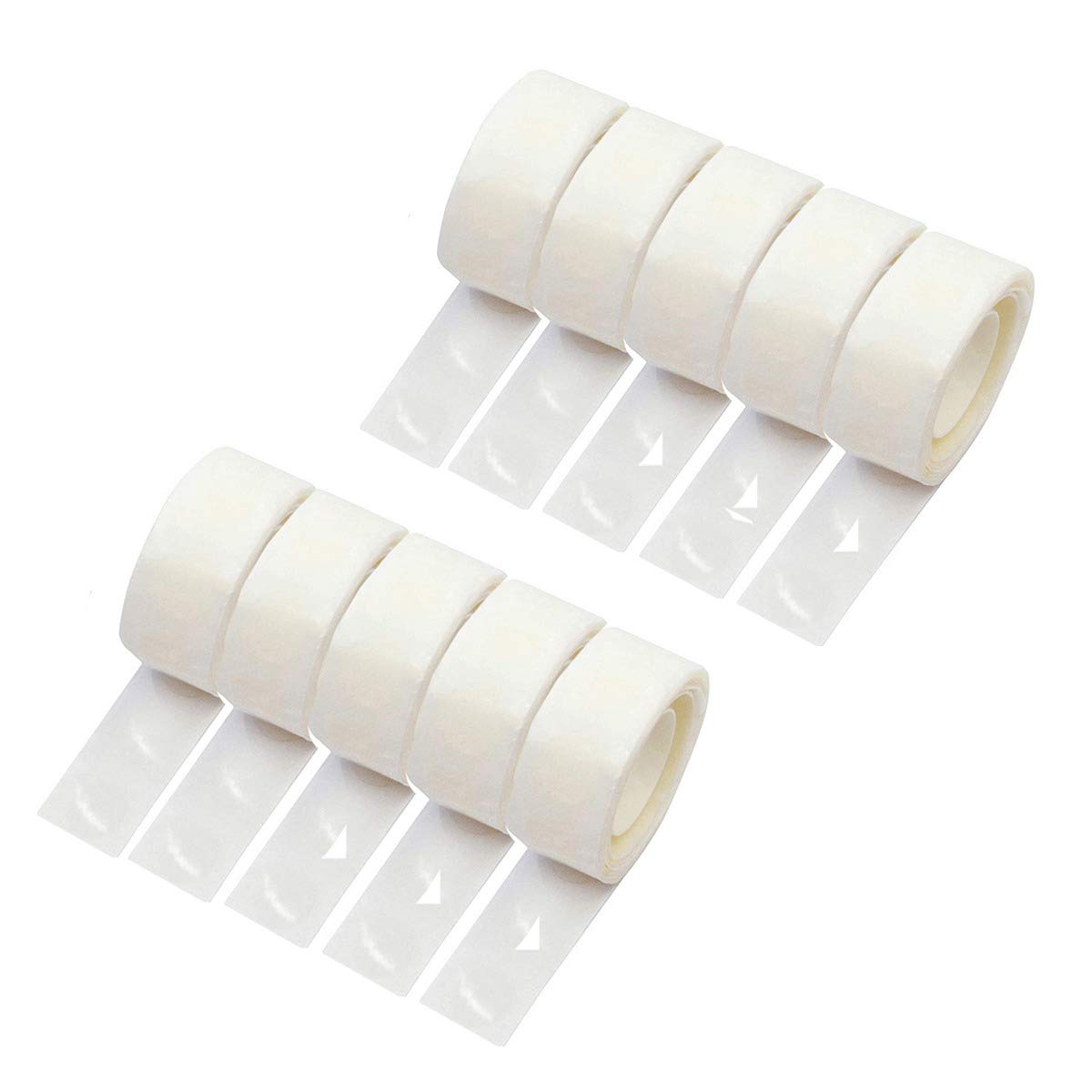 Rozi Decoration Glue Dot Balloon Accessories Tool Kits Foil,Latex,Confetti Balloon Adhesive,Easy To Use Pack Of 10 Roll/1000 Glue Dots,Transparent