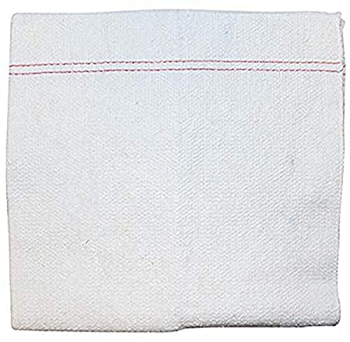 OFFICER PRODUCTS Bodentuch 1 Stck. /60% Baumwolle 60x70 cm Farbe: Weiss Universell Einsetzbar und Wiederverwendbar/Super saugstark und ist sehr Strapazierfähig/Für Alle Böden Geeignet