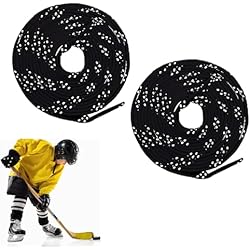 Cordones Encerados Patines Cordones de Hockey Sobre Hielo,Cordones Planos Encerados,Agujetas Enceradas para Patines Profesionales,Cordones Encerados,Cordones Anticongelantes,Cordones Encerados de Hockey Patines,244cm,negro