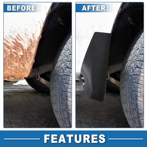 Image of Mud Flap Splash Guard with Mount Accessories Front & Rear Side Mud Guard for Toyota Sienna 2004-2006 (Set of 4)
