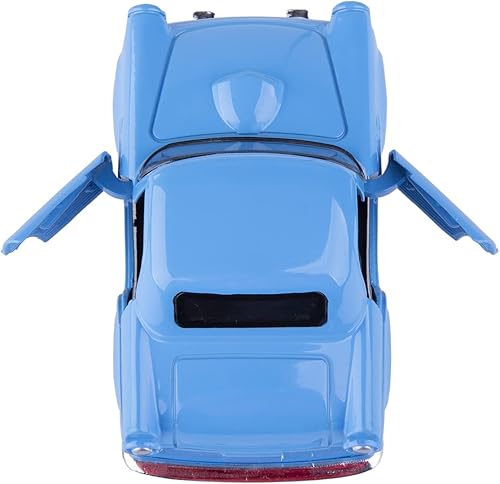 Miniatura 4 de Berry President Auto modelo de metal fundido a presión, vehículo de juguete con puertas abiertas, auto clásico vintage para niños y adultos (azul)