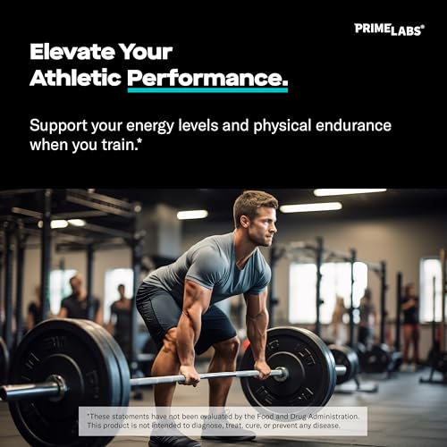 image for Prime Labs L Arginine 1500mg - Nitric Oxide Supplement - Blood Flow, E