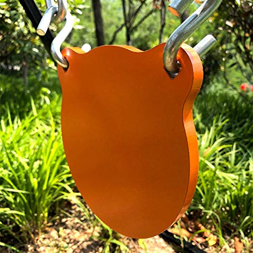 Image of Highwild AR500 Steel Target for Shooting 1 /2 inch Thick Gong Silhouette Metal Target - Laser Cut - Neon Color
