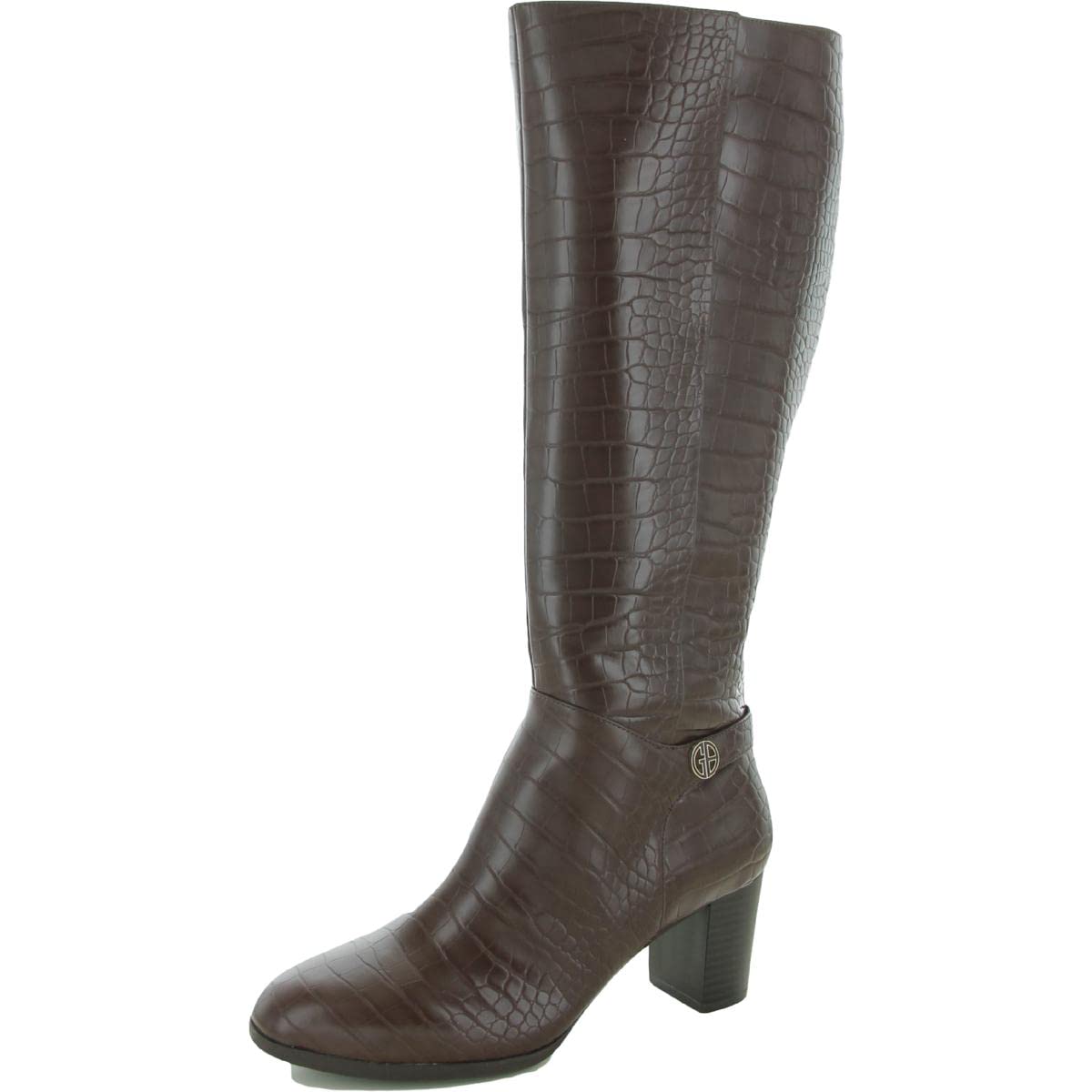 Giani Bernini Womens Adonnys Memory-Foam Wide-Calf Boots