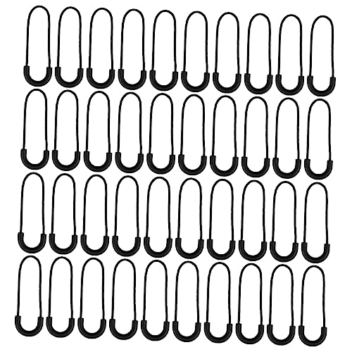WEKAMOS 50 Piezas De Tiradores De Cremallera Para Bolsas Cremalleras Resistentes Multiusos Para Pantalones De Repuesto Para Abrigos De Plástico Negro