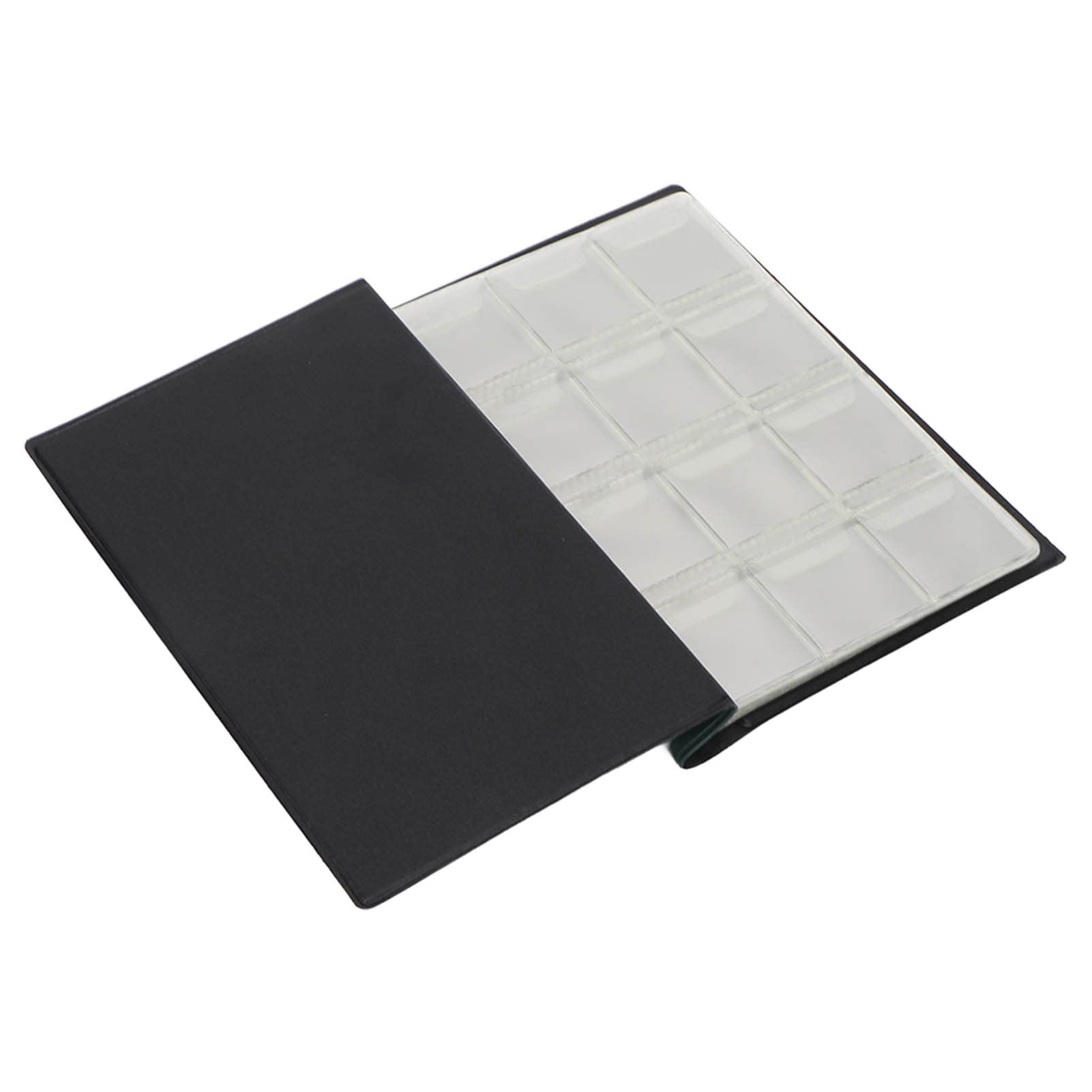 Book da collezione di monete da 7 pezzi pagine vere trasparenti per polvere impermeabile da 120 tasche collection book album