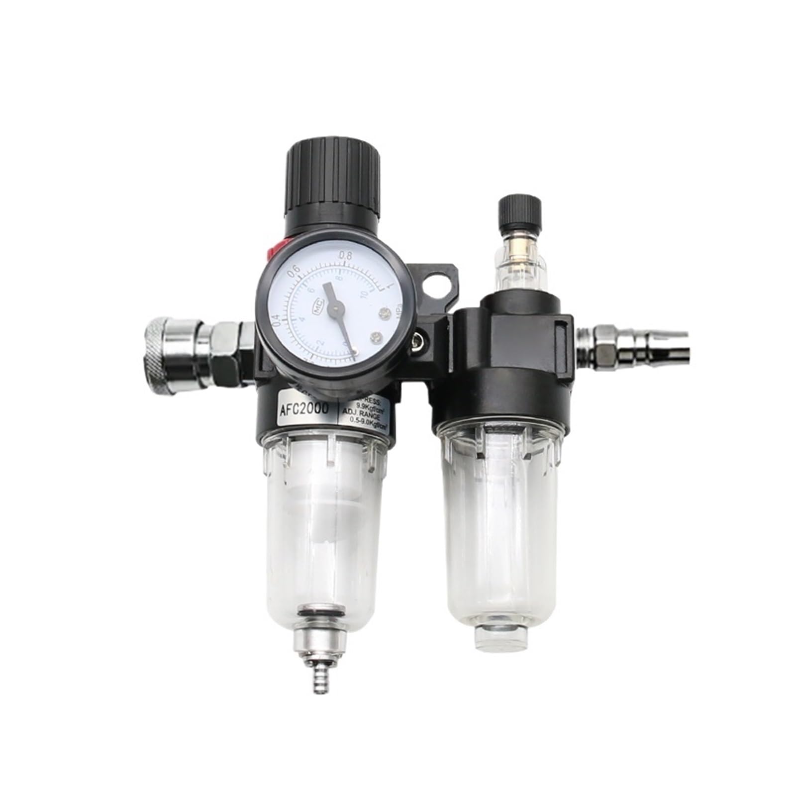AYNRJKKX AFC2000 AFR2000+AL2000 G1/4 air Compressor Oil-Water Separator Filter Pressure reducing Valve Regulator(AFC-SMPM20)