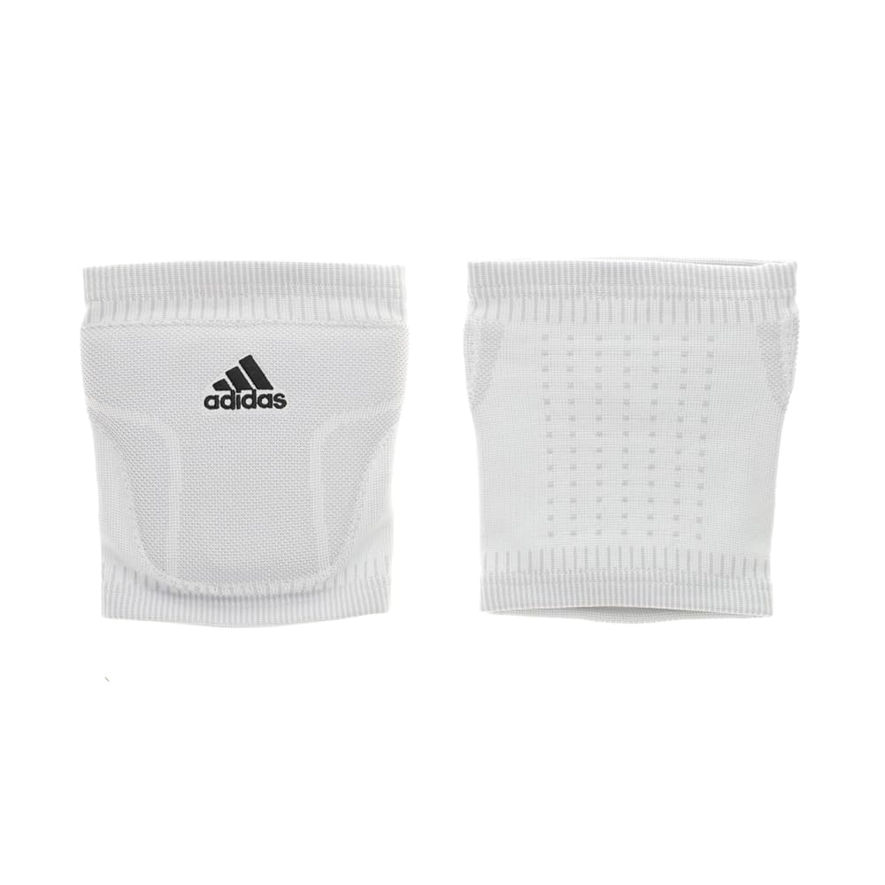 adidas Unisex-Adult Primeknit Knee Pad White M
