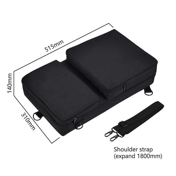 Disc Player Storage Bag Fit for Pioneer DDJ-400/DDJ-FLX4/DDJ-SB3/Roland DJ-202