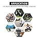 GradCap 20pcs Tyre Repair Kit, Tire Rubber Nails Tool, Self-Service Car Wheel Puncture Repair Screws with Screwdriver Set for Auto, Motorcycle, Bike, Truck, Tractor, Jeep, ATV (10S & 10L)