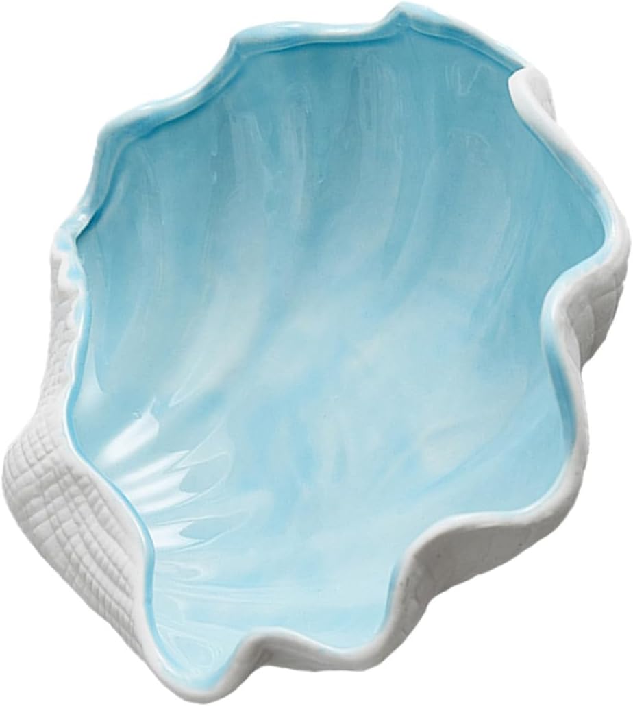 Didiseaon Chic Shell Jewelry Tray Beautiful Decorative Earring Tray Excellent Craftsmanship for Storage