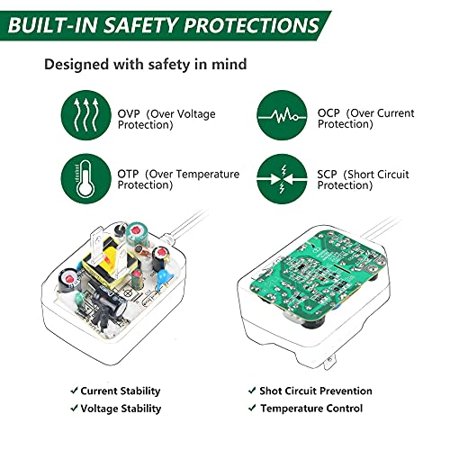 Adaptador de corriente para tablet D2 Pad 5V 2A miniatura 2